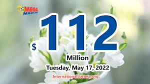 一名玩家在2022年5月13日赢得了购彩金额达百万美元的Mega Millions。