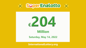 超级乐透（SuperEnalotto）的头奖正逐渐升温，目前达到 €204,000,000！