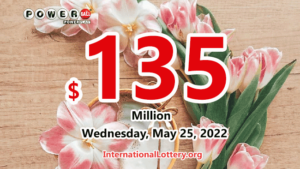 2022年5月23日，一名德克萨斯州玩家赢得了100万美元的Powerball奖金。